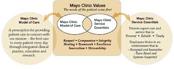 Mayo Clinic Values Statement That Was Approved As The Gold