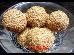 Or, is eating raw seeds allowable? Ellunda Sesame Balls Malayalam Youtube