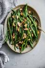 almond pepper green beans