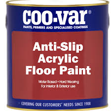 coovar anti slip acrylic floor paint 2 5l