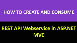 asp net mvc rest api webservice