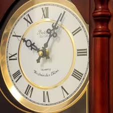 Cherry Oak Pendulum Wall Clock