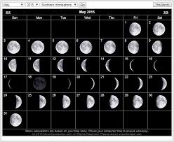 Calendar Based On Full Moon Custom Calendar Decal