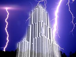 lightning protection system for building