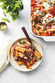 baked ziti with ricotta and sausage
