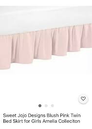 Sweet Jojo Designs Blush Pink Twin Bed