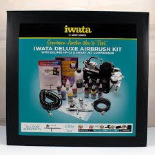 iwata airbrush kit deluxe eclipse hp