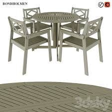 Ikea Bondholmen Table And Chairs Set 3