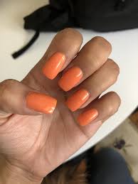 Dubai montreal alaska cjp crushed crystals nts bling on adhesive. Orange Acrylic Nails Orange Acrylic Nails Nails Acrylic Tips