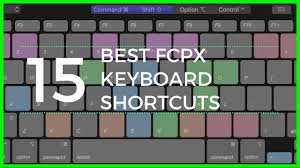 Top 15 Most Useful Fcpx Keyboard Shortcuts