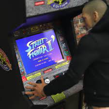 12 inch street fighter 2 arcade cabinet