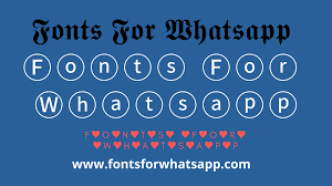 whatsapp fonts 𝟙 copy paste