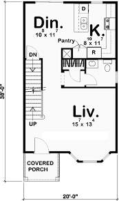 Victorian House Plan 2 Bedrms 2 5