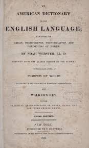 an american dictionary of the english