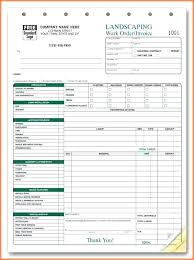 9 Work Order Invoice Template Samples Of Invoices Excel Updrill Co