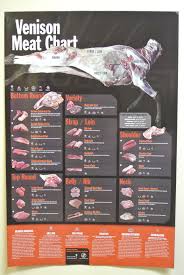 Venison Meat Chart Butchering Cooking Deer Venison Meat