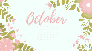 desktop wallpapers calendar october