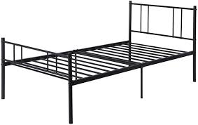 dorafair single bed frame 3ft metal