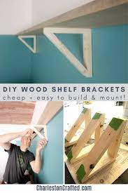 Diy Wood Triangle Shelf Brackets