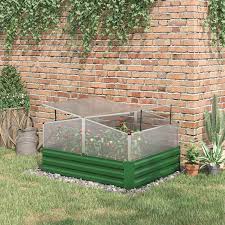 Greenhouse Galvanized Raised Garden Bed
