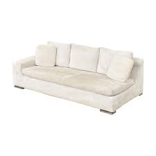 minotti modern single arm sofa 74