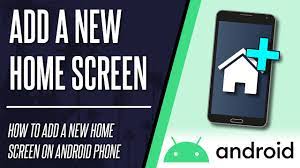home screen pages on android phone