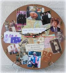 Photo Collage Memory Wall Clock