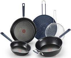 Great savings & free delivery / collection on many items. T Fal All In One 5 Piece Aluminum Non Stick Cookware Set Reviews Wayfair