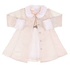 Baby Girls Shimmering Dress With Dress Coat 0 9m 312043754