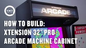 upright xtension arcade machine