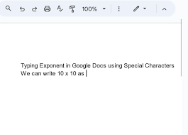 How To Do Superscript In Google Docs