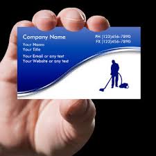 custom carpet cleaning business cards