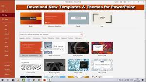 templates themes in powerpoint