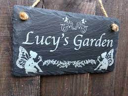 Personalised Garden Or Home Signs In