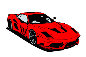 sport car vector ilration for t