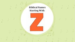 130 biblical names starting with z