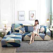 L Shape Elastic Stretch Sectional Sofa