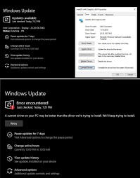Download the graphics driver for your intel® graphics and windows* 10. Bug Windows Update Keeps Trying To Install A Intel Graphics Driver And Keeps Failing Saying Better Driver Is Already Installed And It Still Keeps Retrying Infinite Loop Windows10