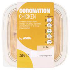Coronation Chicken Sandwich Filler Asda gambar png