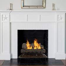 Vent Free Dual Fuel Gas Fireplace Logs