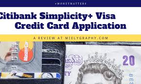 my citibank simplicity credit card