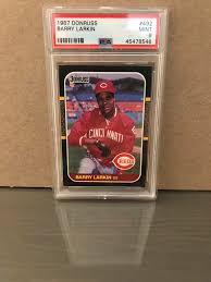 Estimated #620 psa 10 gem mint value: Added This Barry Larkin Rookie Card To The Pc One Of My Favorite Players Of All Time Baseballcards