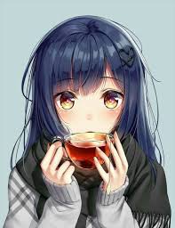 What anime has a girl with blue hair? Anime Girl Blue Hair Kawaii