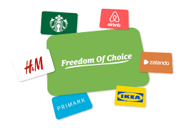 choose your favorite type of gift card
