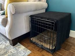 easy build dog crate side table the