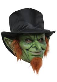 mad goblin mask costume scary