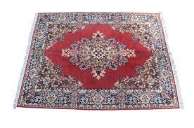 yarn red medallion fl area rug