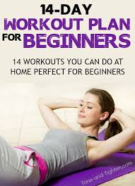 Free 14 Day Workout Plan For Beginners