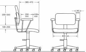 Incredible Office Chair Size Desk Chair Dimensions New Desk Ideas