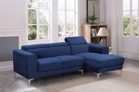 aj sectional sofa in blue furniture